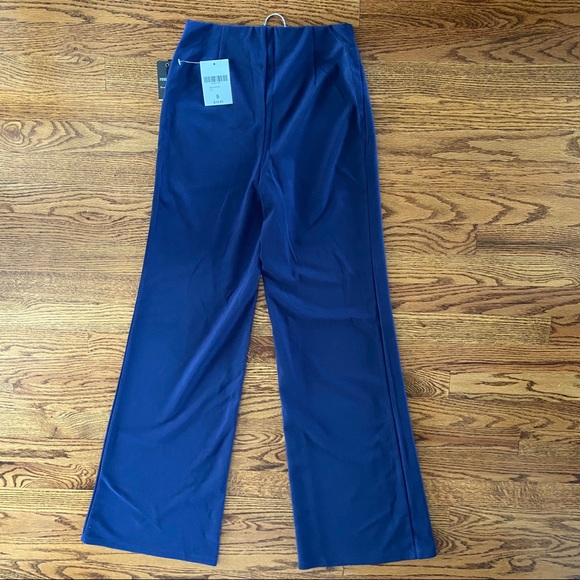 NWT💙 Forever21 High-Rise Pull Ring Pants - Picture 8 of 13